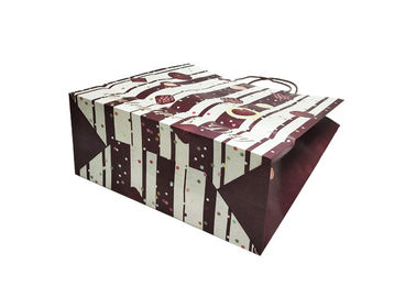 Elegant Premium Kraft Paper Bakery Bags For Cookies Environmental Protection