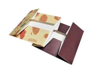 Reusable Custom Printed Cardboard Packing Boxes For Bakery Eco - Friendly